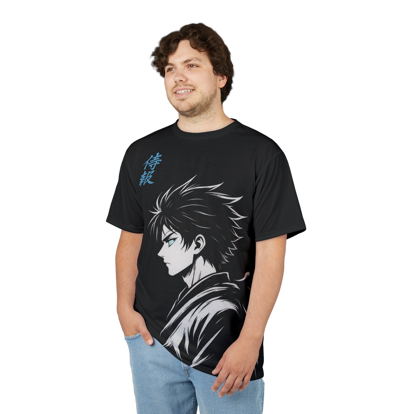Inspired Anime Oversized T-Shirt – Manga Warrior Design