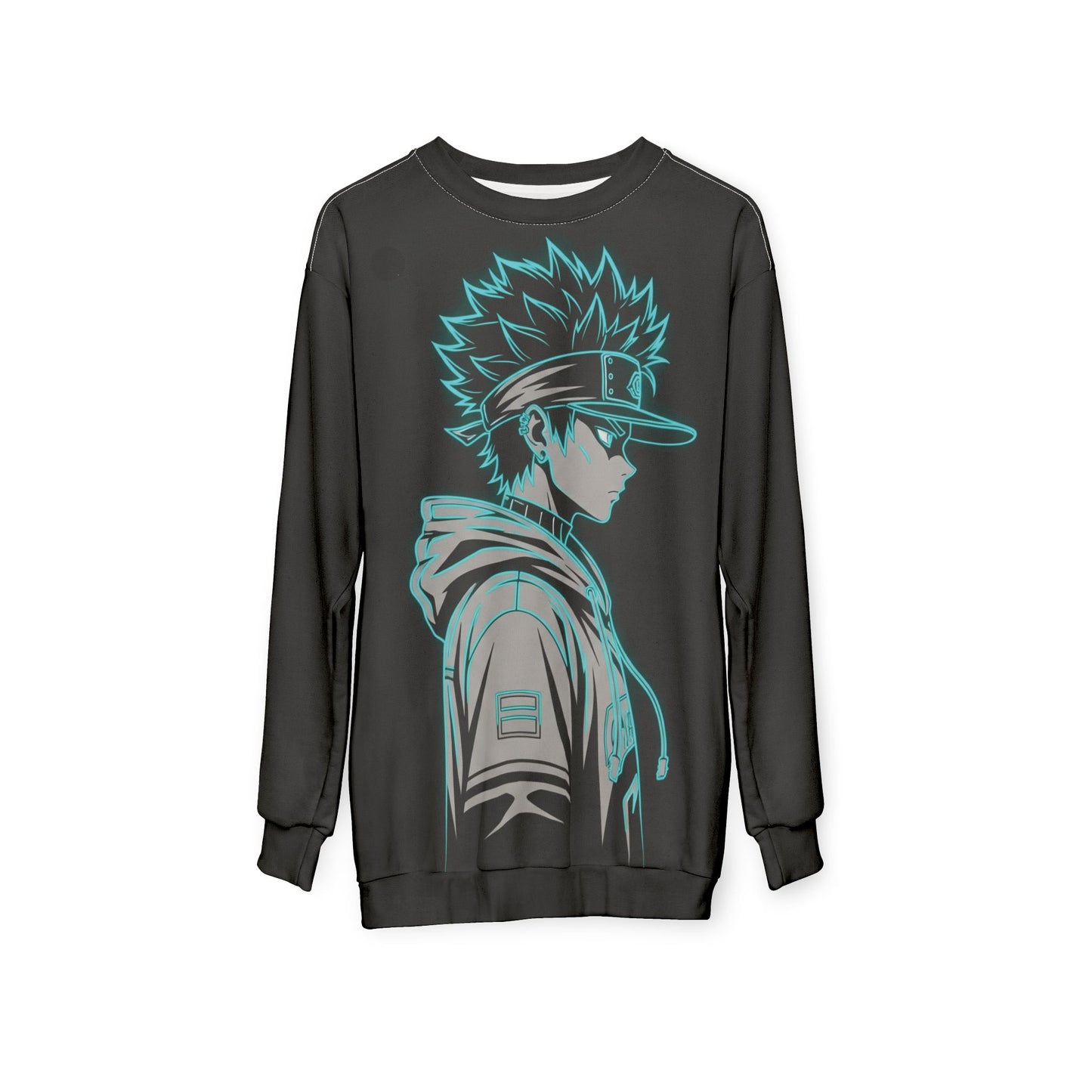 Futuristic Anime Streetwear Sweatshirt