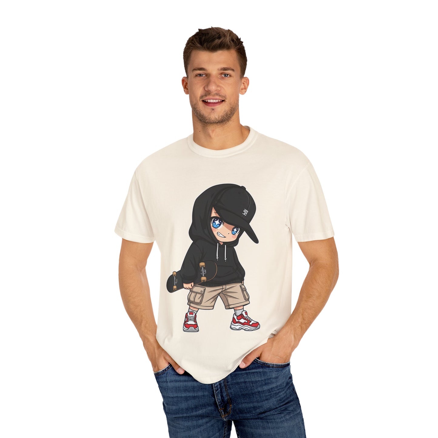 Chibi Hype Oversized T-Shirt – Chibi Skater Boy