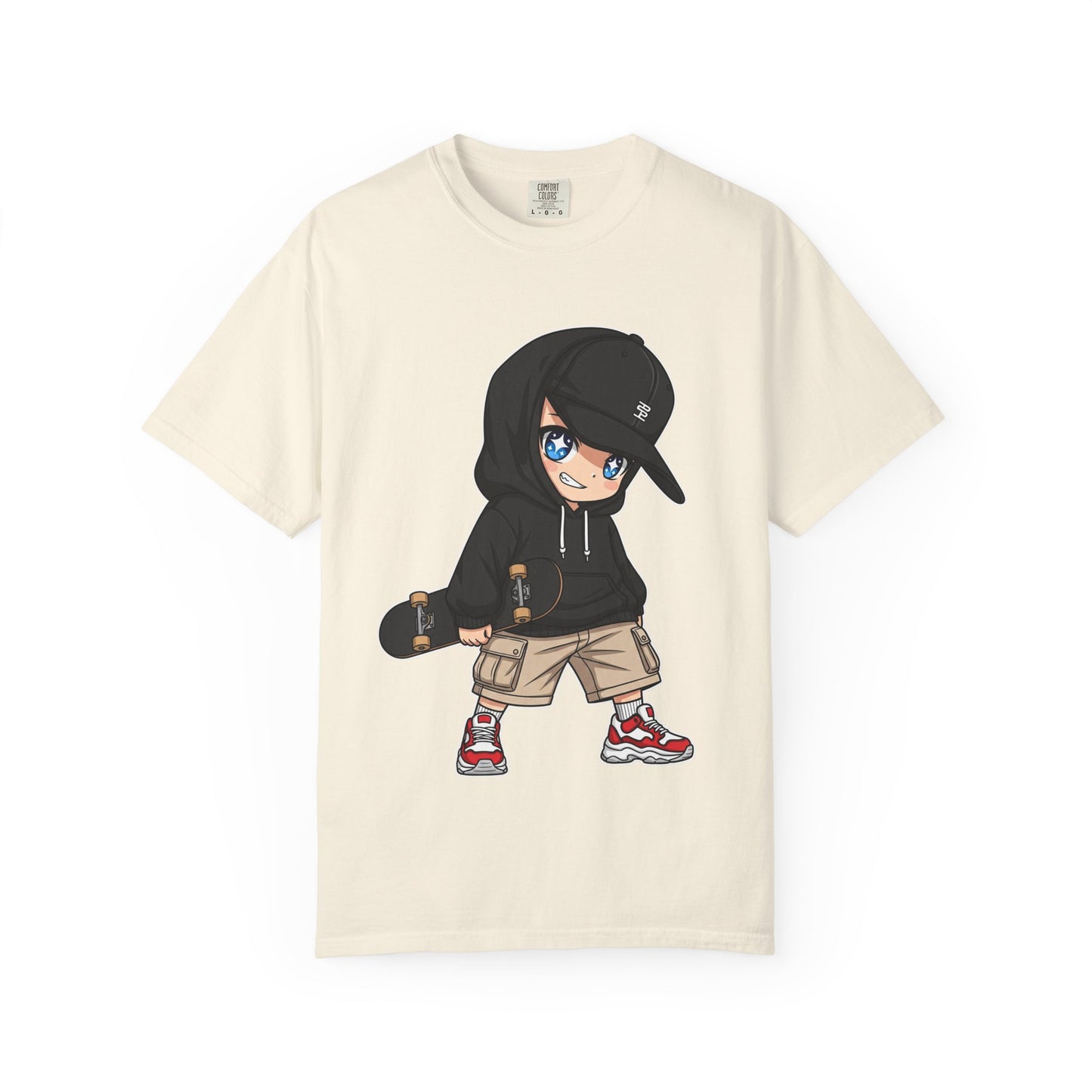 Chibi Hype Oversized T-Shirt – Chibi Skater Boy