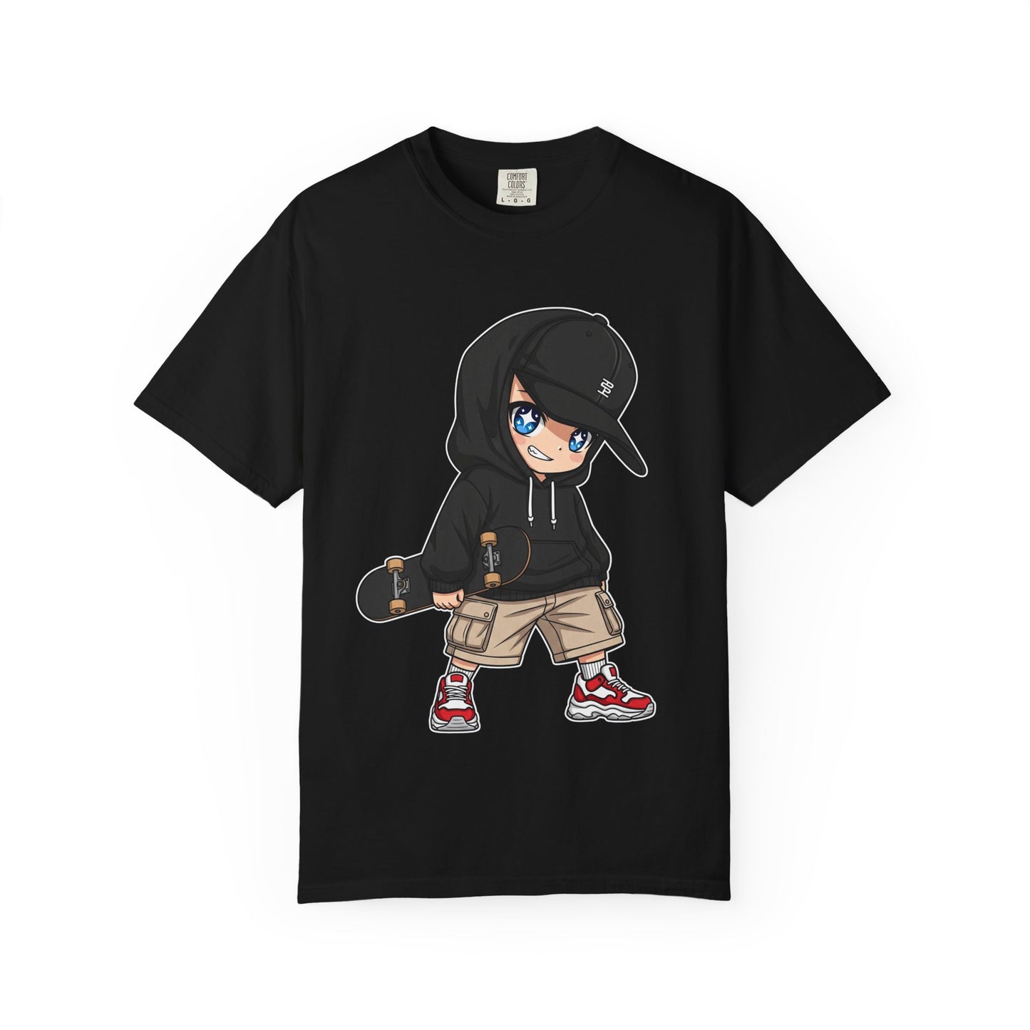 Chibi Hype Oversized T-Shirt – Chibi Skater Boy