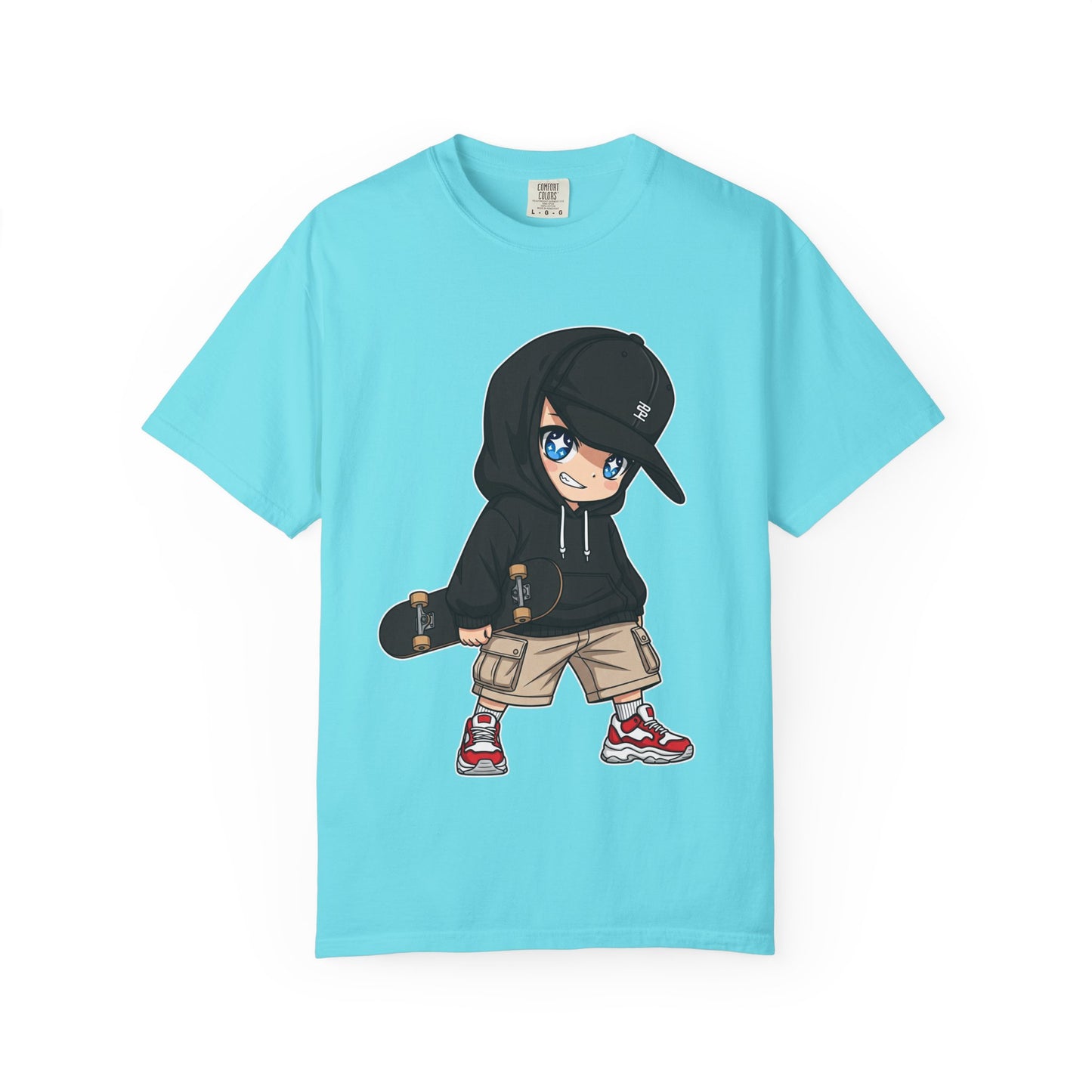 Chibi Hype Oversized T-Shirt – Chibi Skater Boy