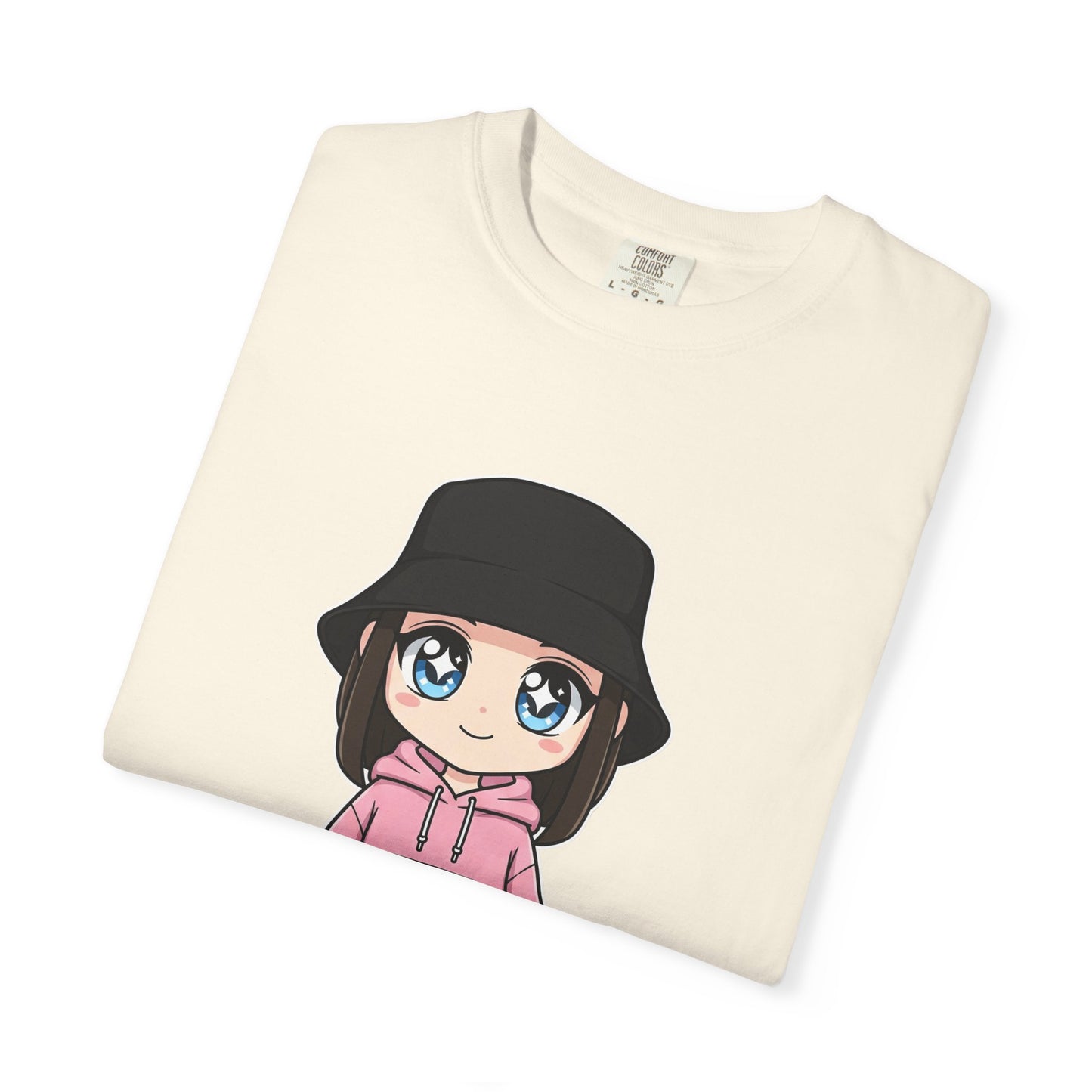 Chibi Hype Oversized T-Shirt – Cute Streetwear Chibi Girl