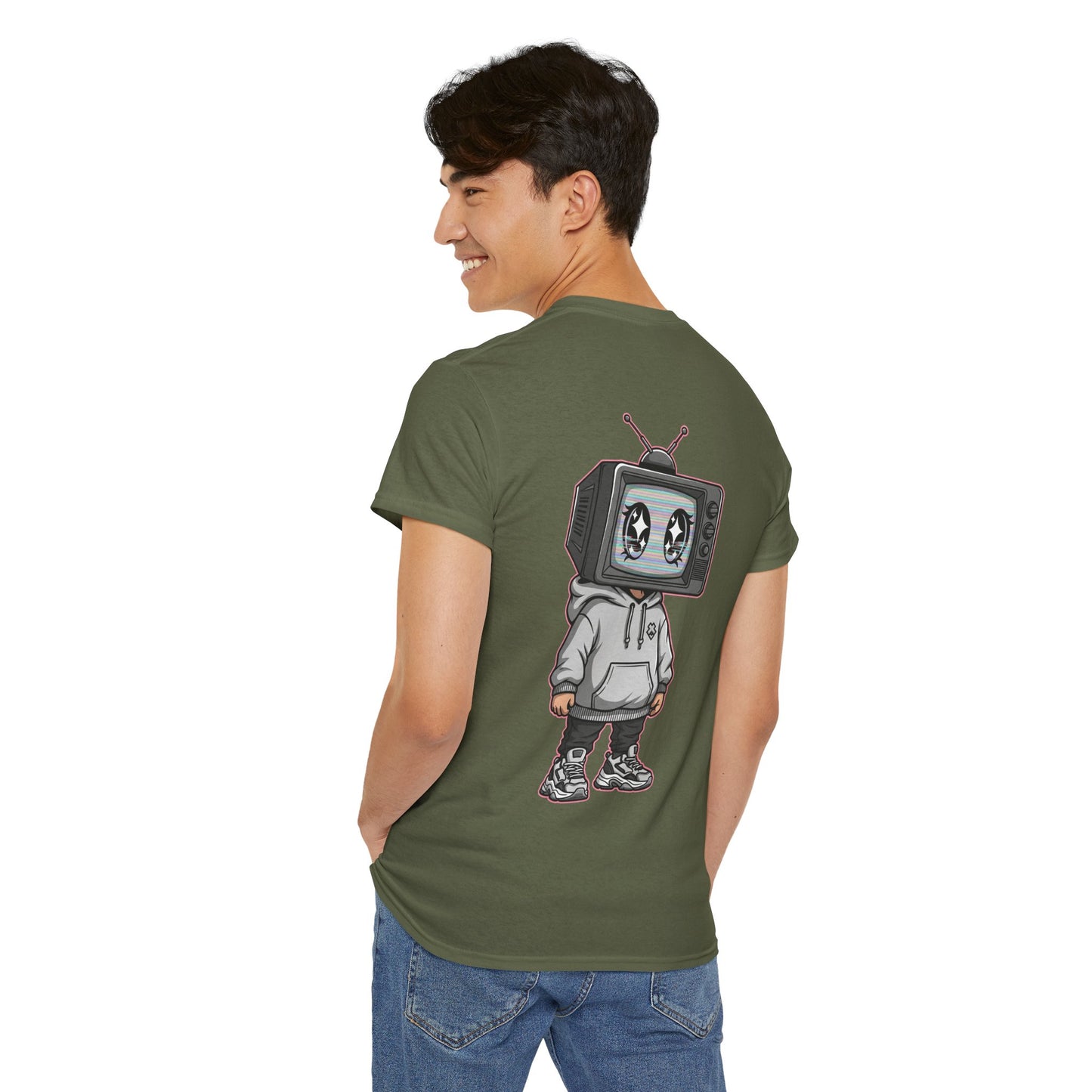 Chibi Hype Oversized T-shirt – Retro Tech