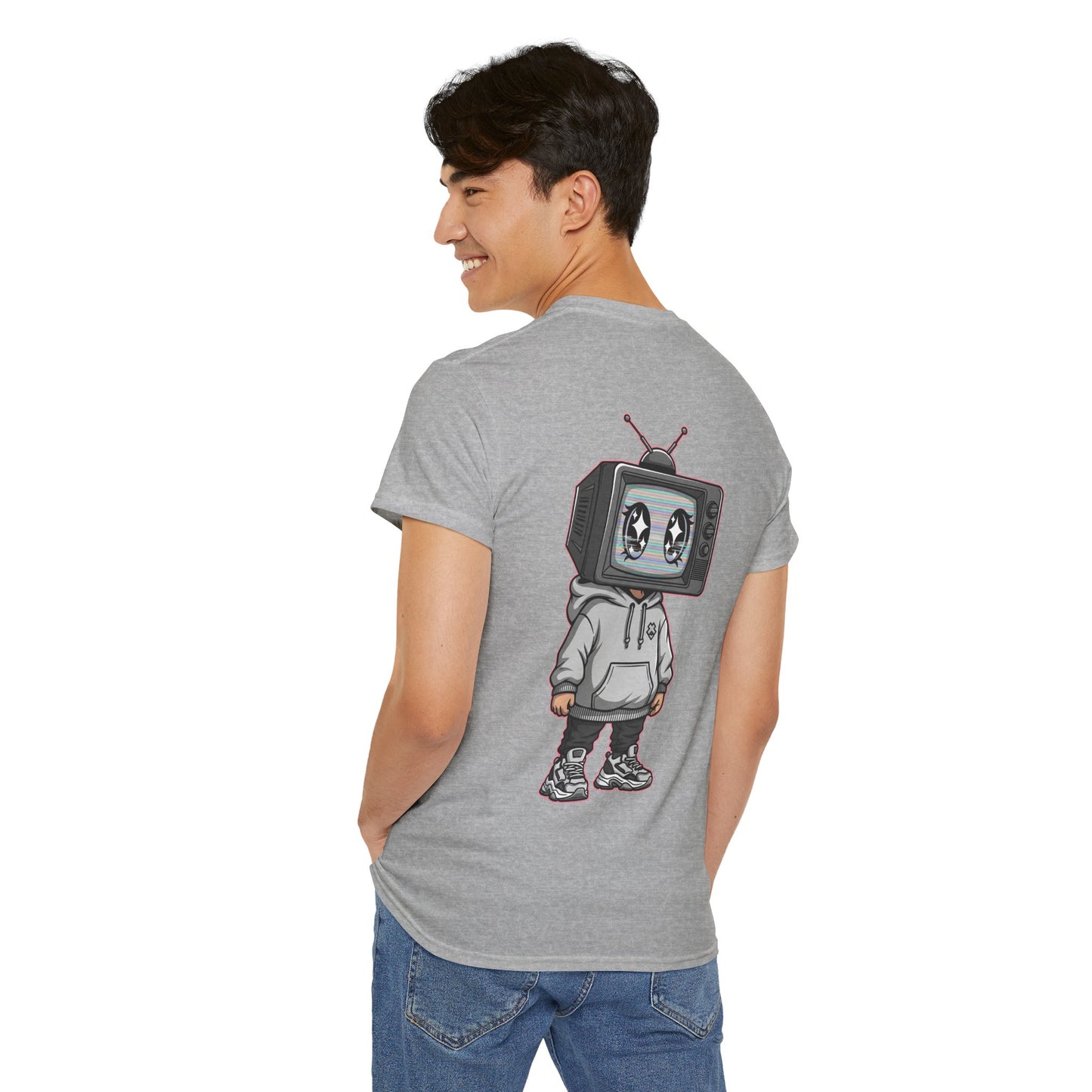 Chibi Hype Oversized T-shirt – Retro Tech