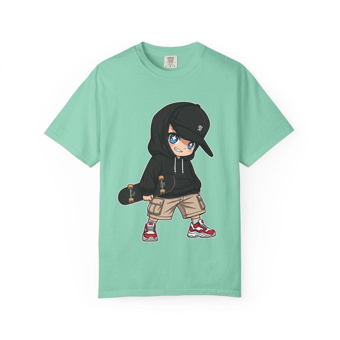 Chibi Hype Oversized T-Shirt – Chibi Skater Boy