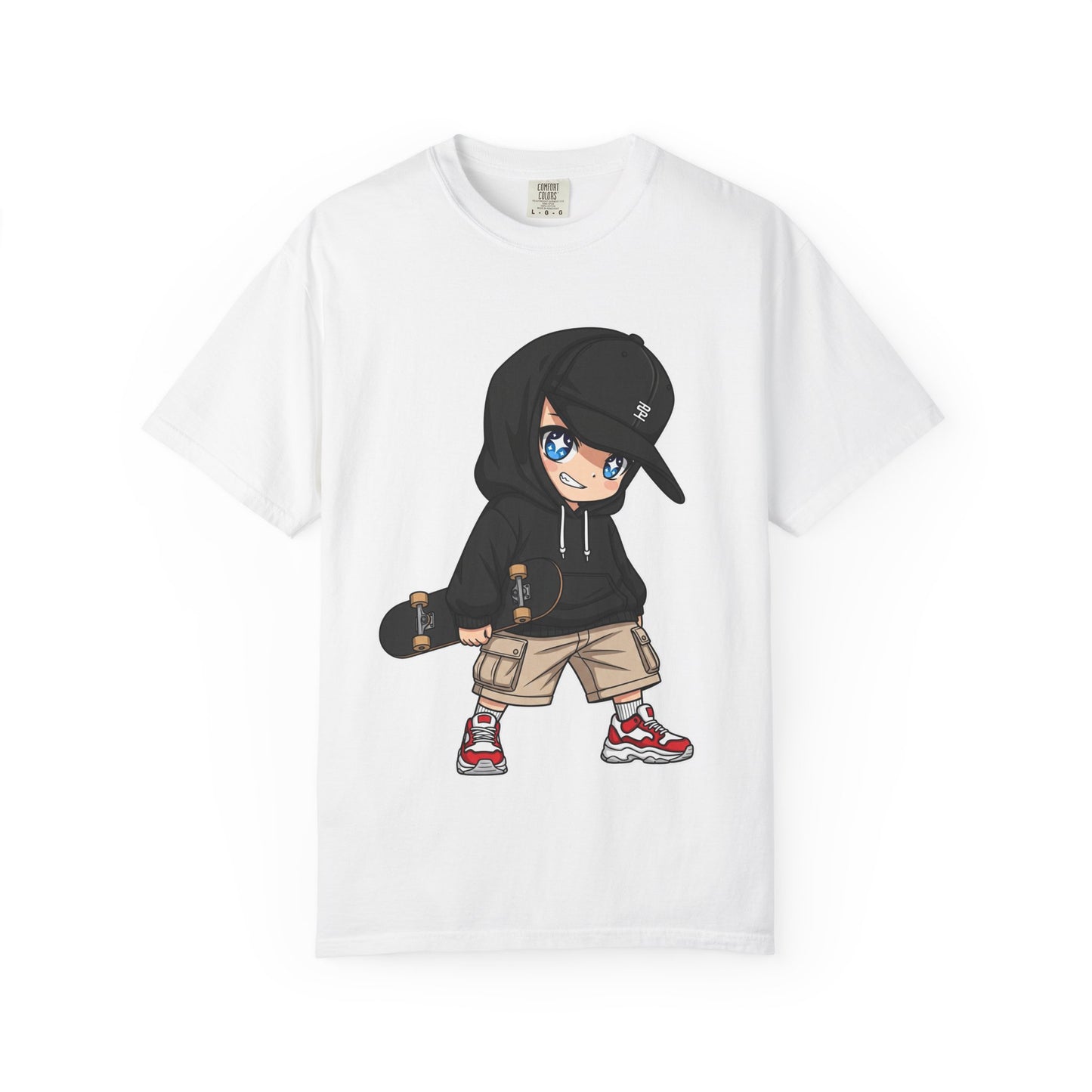 Chibi Hype Oversized T-Shirt – Chibi Skater Boy