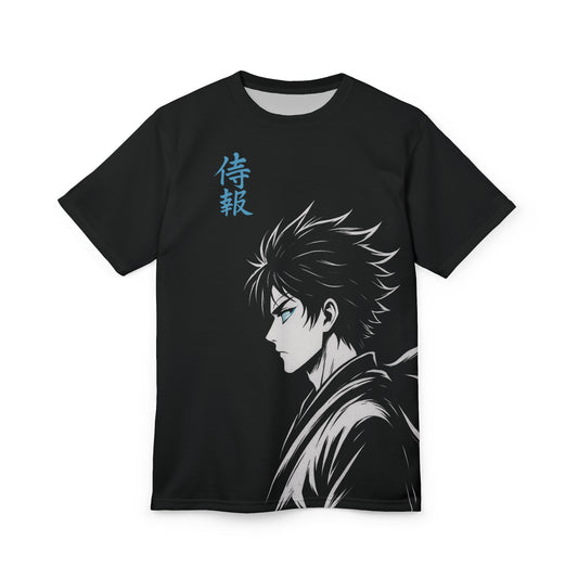 Inspired Anime Oversized T-Shirt – Manga Warrior Design