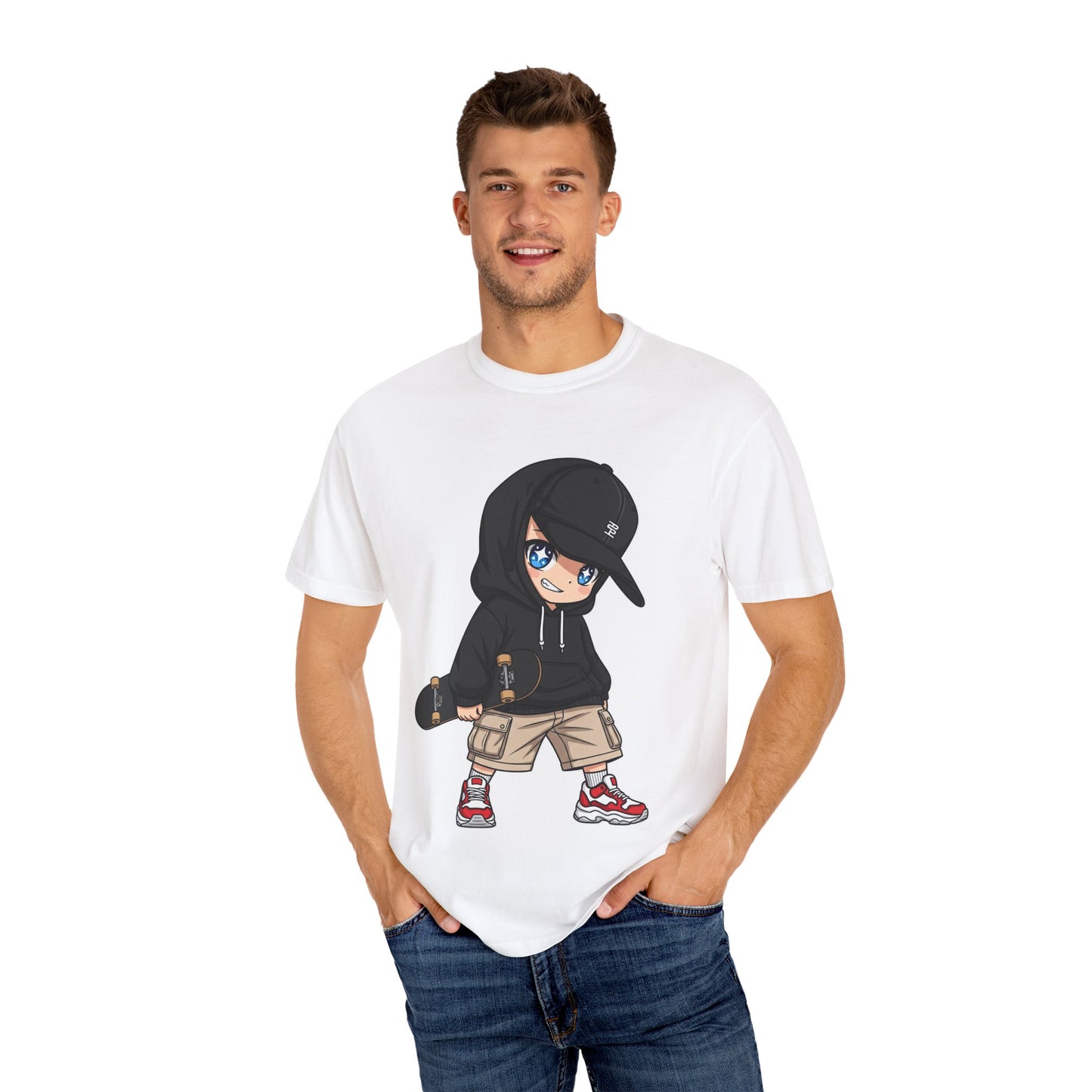 Chibi Hype Oversized T-Shirt – Chibi Skater Boy