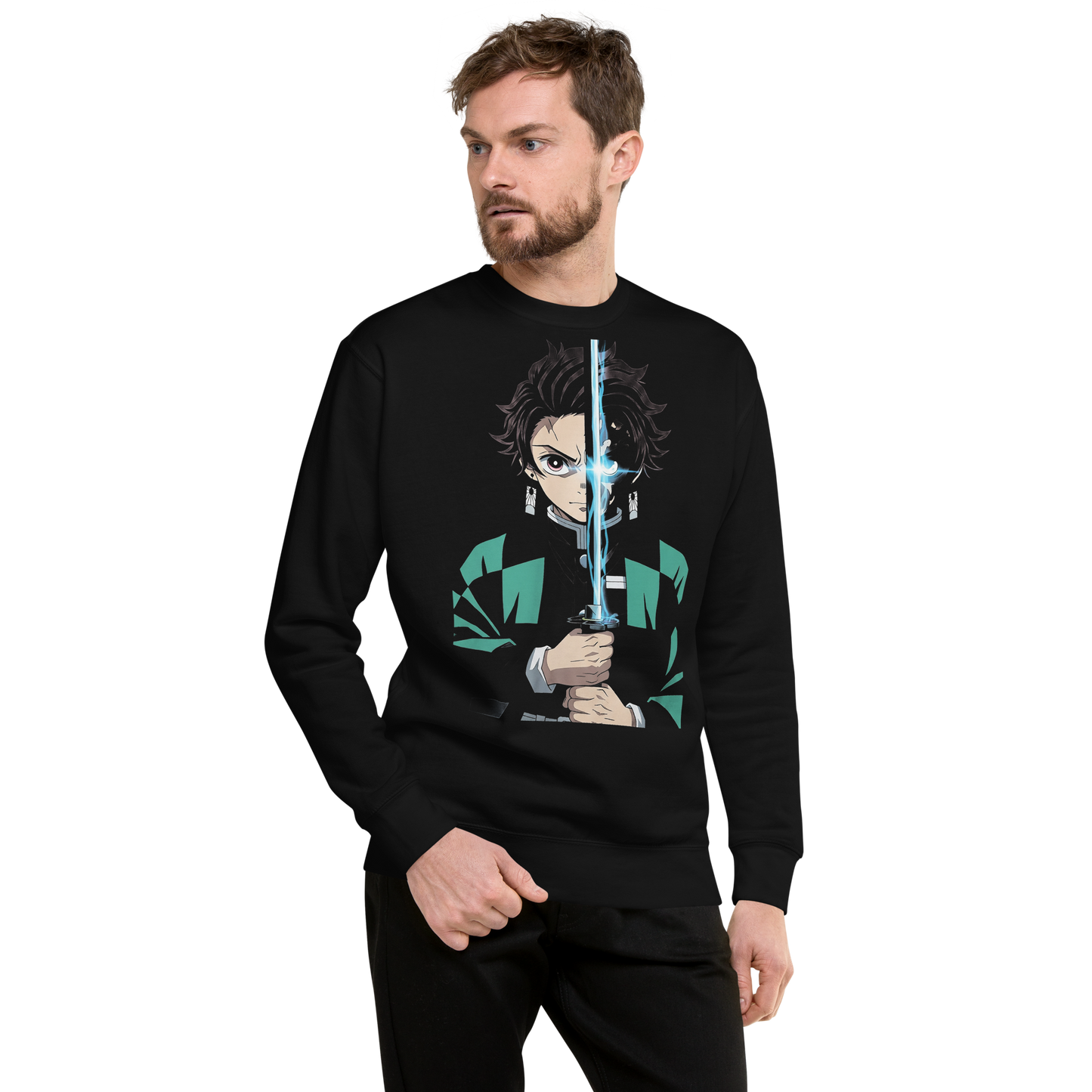 Anime Originals Premium Sweatshirt - Demon Slayer Tanjiro