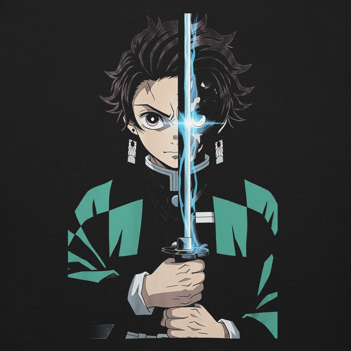 Anime Originals Premium Sweatshirt - Demon Slayer Tanjiro