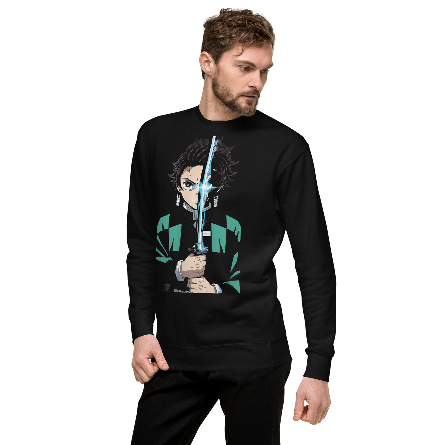 Anime Originals Premium Sweatshirt - Demon Slayer Tanjiro