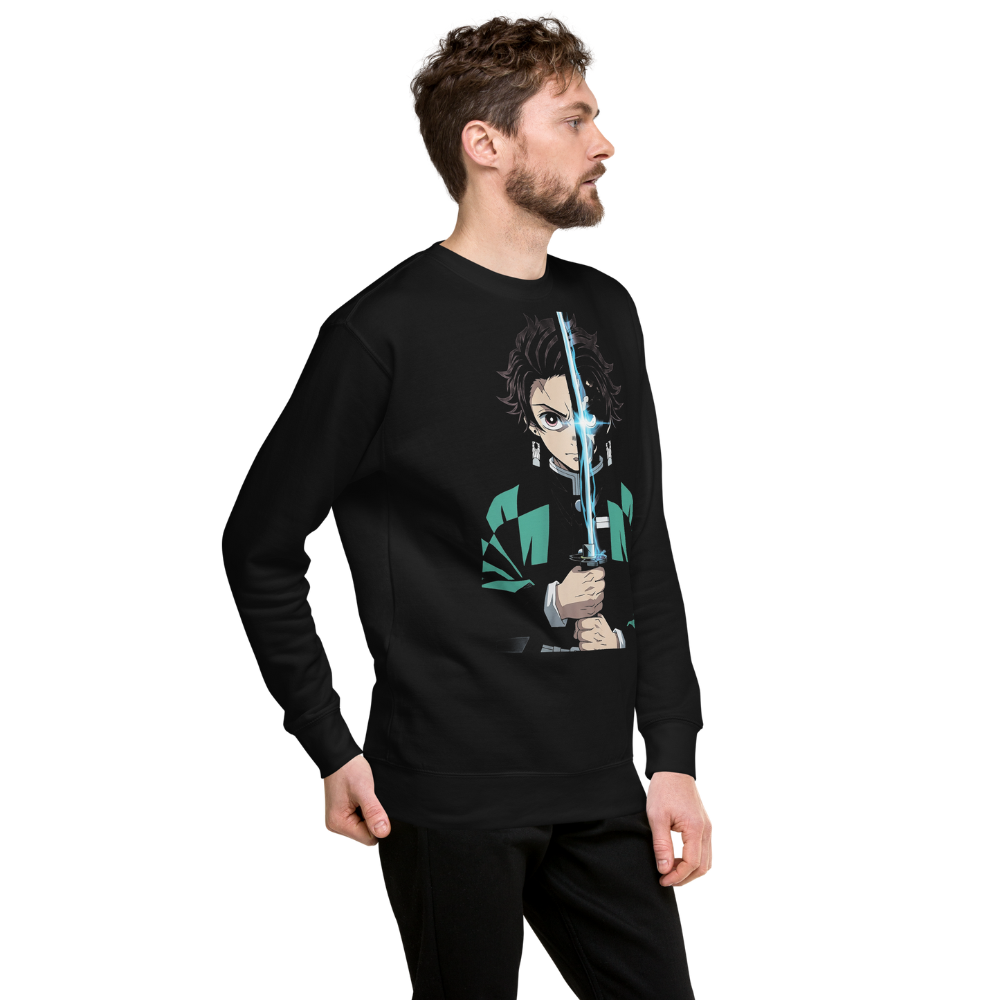 Anime Originals Premium Sweatshirt - Demon Slayer Tanjiro